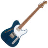 Distressed Trans Blue Vintage V52 ProShop Unique Electric Guitar
