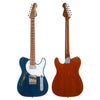 Distressed Trans Blue Vintage V72 ProShop Unique Electric Guitar