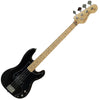 Vintage V40 Maple Coaster Series Bass Guitar Pack ~ Boulevard Black