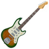 Green / Yellow Burst Vintage REVO Series Galactica Electric Guitar