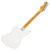 Metallic White Vintage REVO Series 'Surfmaster' Quad Electric Guitar