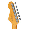 Metallic White Vintage REVO Series 'Surfmaster' Quad Electric Guitar