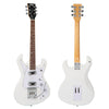 Vintage REVO Series 'Waverider' Electric Guitar ~ Arctic White