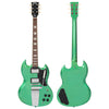 Green Metalflake Vintage Limited Edition 30th Anniversary VS6 Electric Guitar 