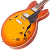 Honeyburst Vintage VSA500 ReIssued Semi Acoustic Guitar