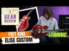 Fret-King Elise Custom with vintage style Vibrato ~ Cherry Red