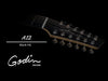 Godin A12 12 String Electric Guitar ~ Black HG