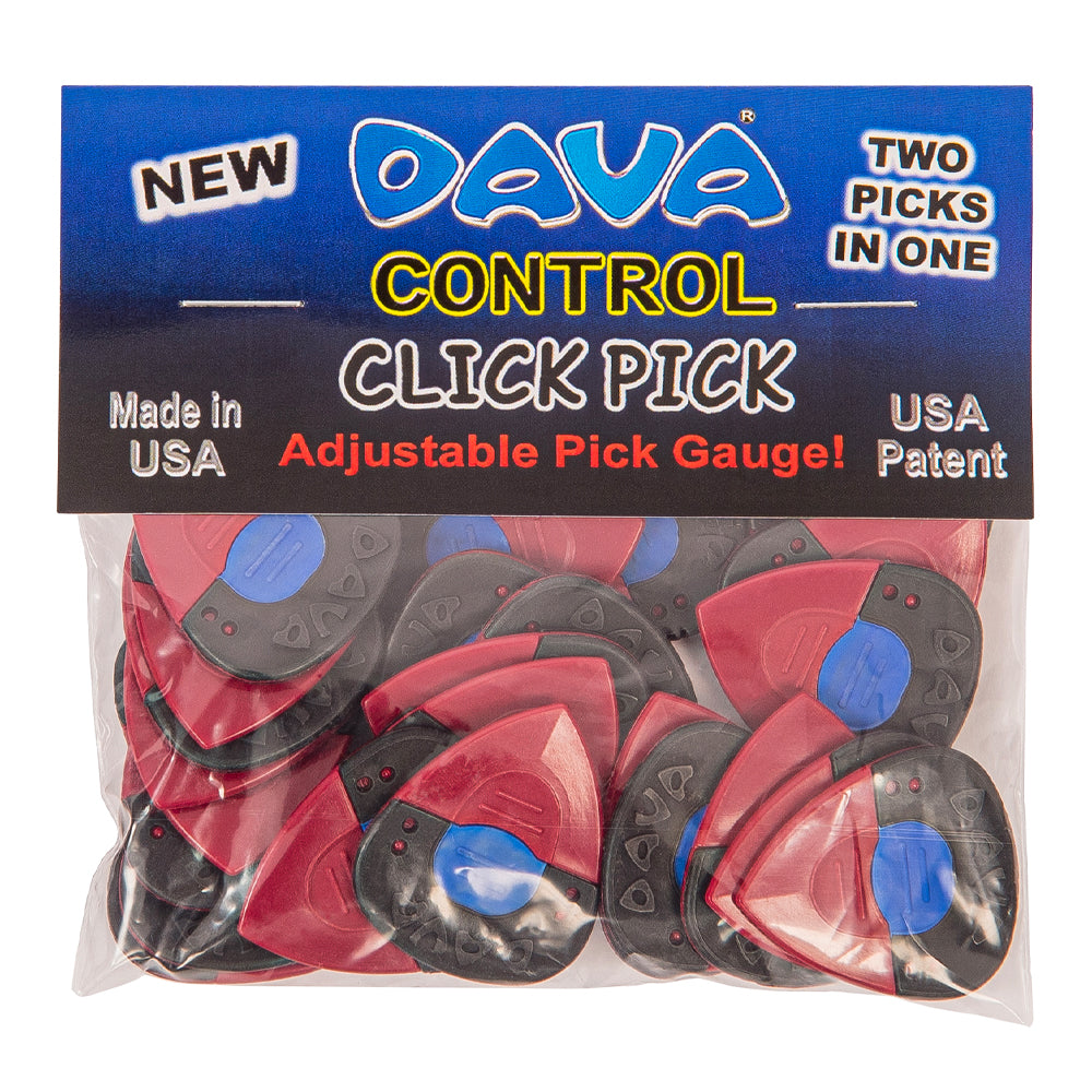 Control 'Click Pick' ~ Bag of 24 Picks