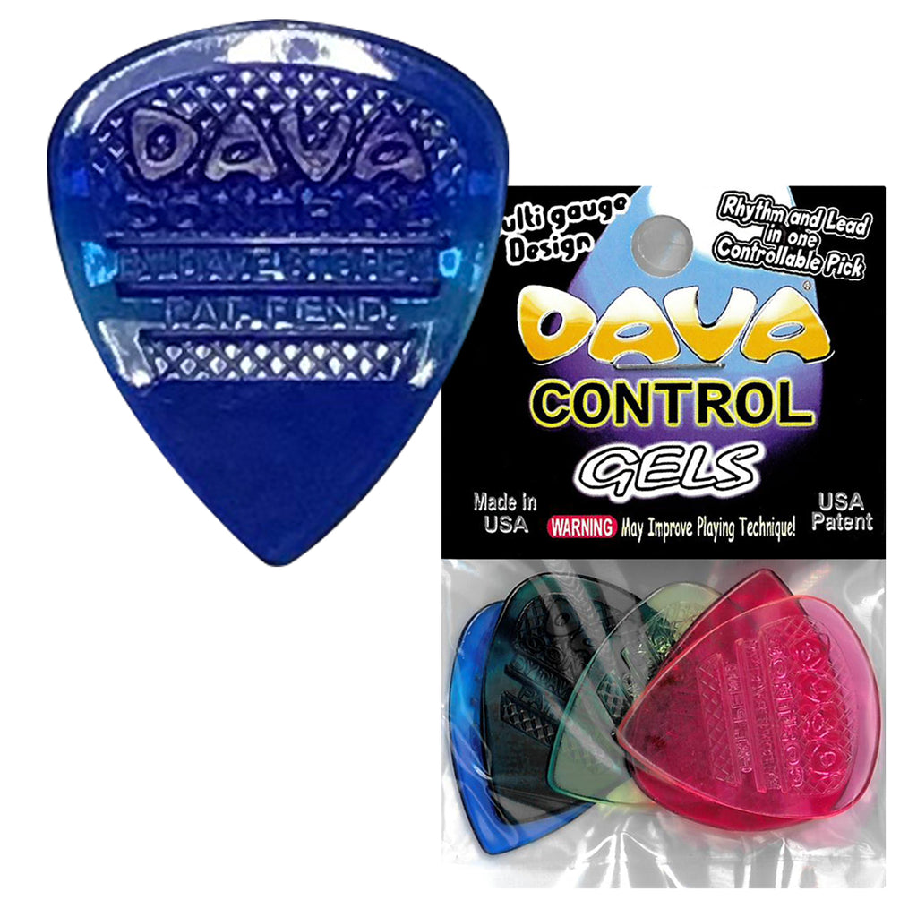Dava 'Control Gels' Picks ~ 5 Pack