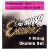 Encore Nylon Ukulele String Set