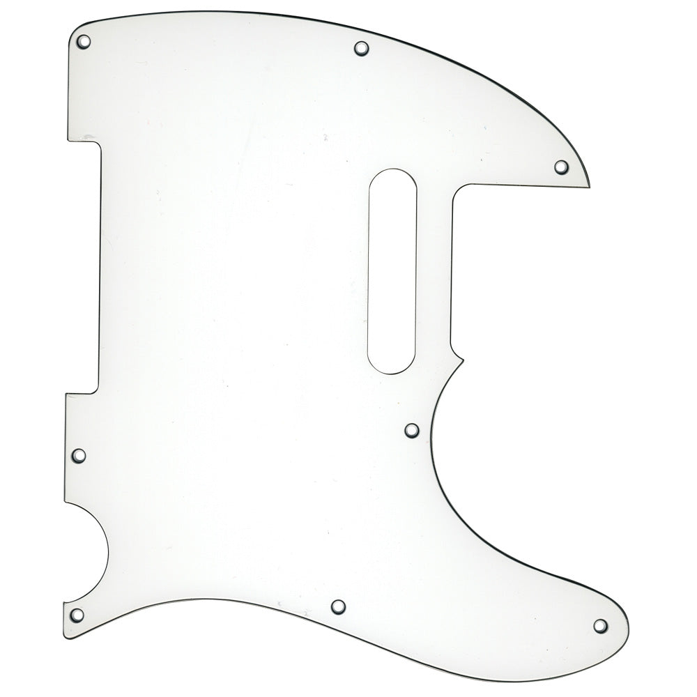 Guitar Tech Scratchplate ~ T-style ~ White