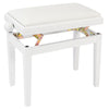 Kinsman Adjustable Piano Bench ~ White