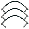 On-Stage 6" Patch Cable - 3 Pack