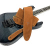 Perri's 2.5" Soft Suede Guitar Strap ~ Brown