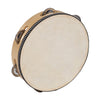 PP World Wooden Tambourine ~ 20cm Natural