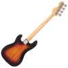 Vintage V40 Coaster Series Bass Guitar ~ 3 Tone Sunburst