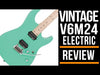 Vintage V6M24 ReIssued Electric Guitar ~ Boulevard Black