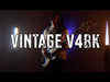 Vintage V4 ReIssued Bass Guitar - Boulevard Black