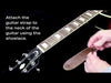 Perri's Polyester/Webbing Guitar Strap ~ Black/White Check